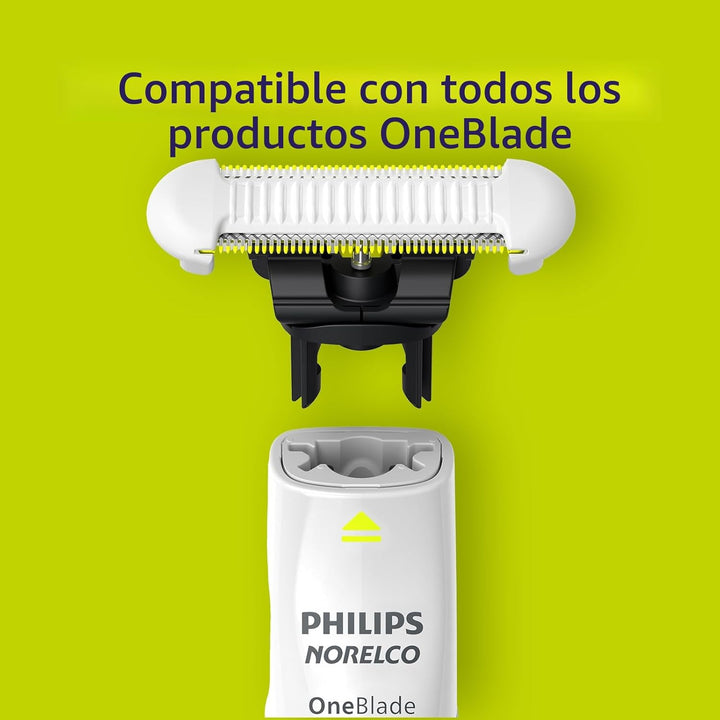 Cuchilla de repuesto Philips Norelco OneBlade Skin Protect, para af...