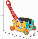 VTech Ordenar y descubrir carro de actividades para niños pequeños, rojo