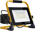 Luces de trabajo LED con soporte, luz de trabajo ajustable (1 cabezal