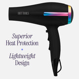 HOT TOOLS Secador de pelo profesional de cerámica arcoíris \u2013 S...
