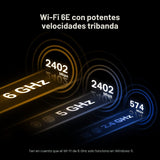 TP-Link WiFi 6E Intel AX210 AXE5400 PCIe tarjeta WiFi para PC de es...