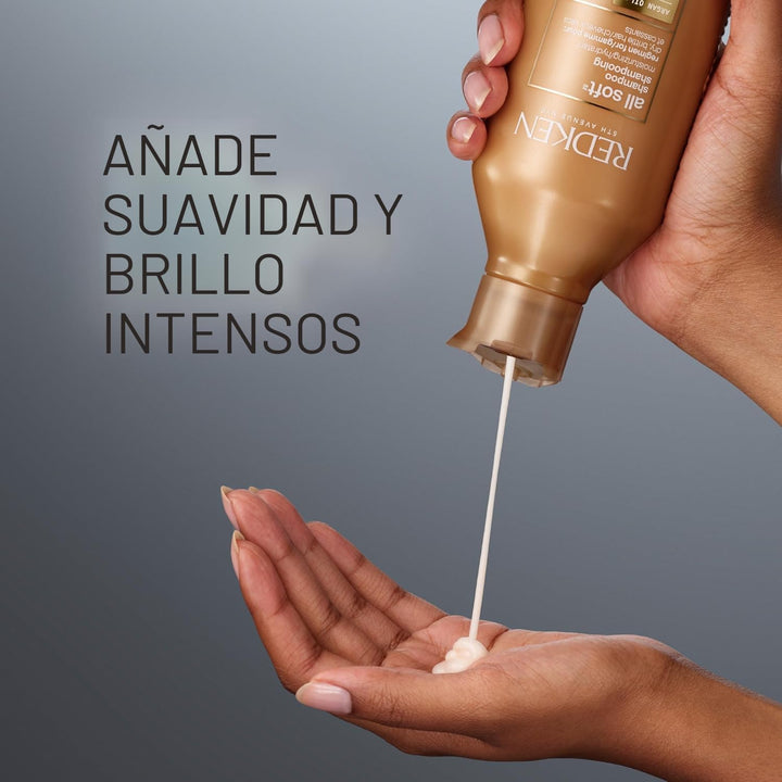 Set de champú y acondicionador Redken All Soft \u2013 para cabello...