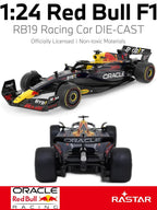 RASTAR 1/24 - Modelo de automóvil fundido a presión con licencia oficial para RedBull F1, azul oscuro