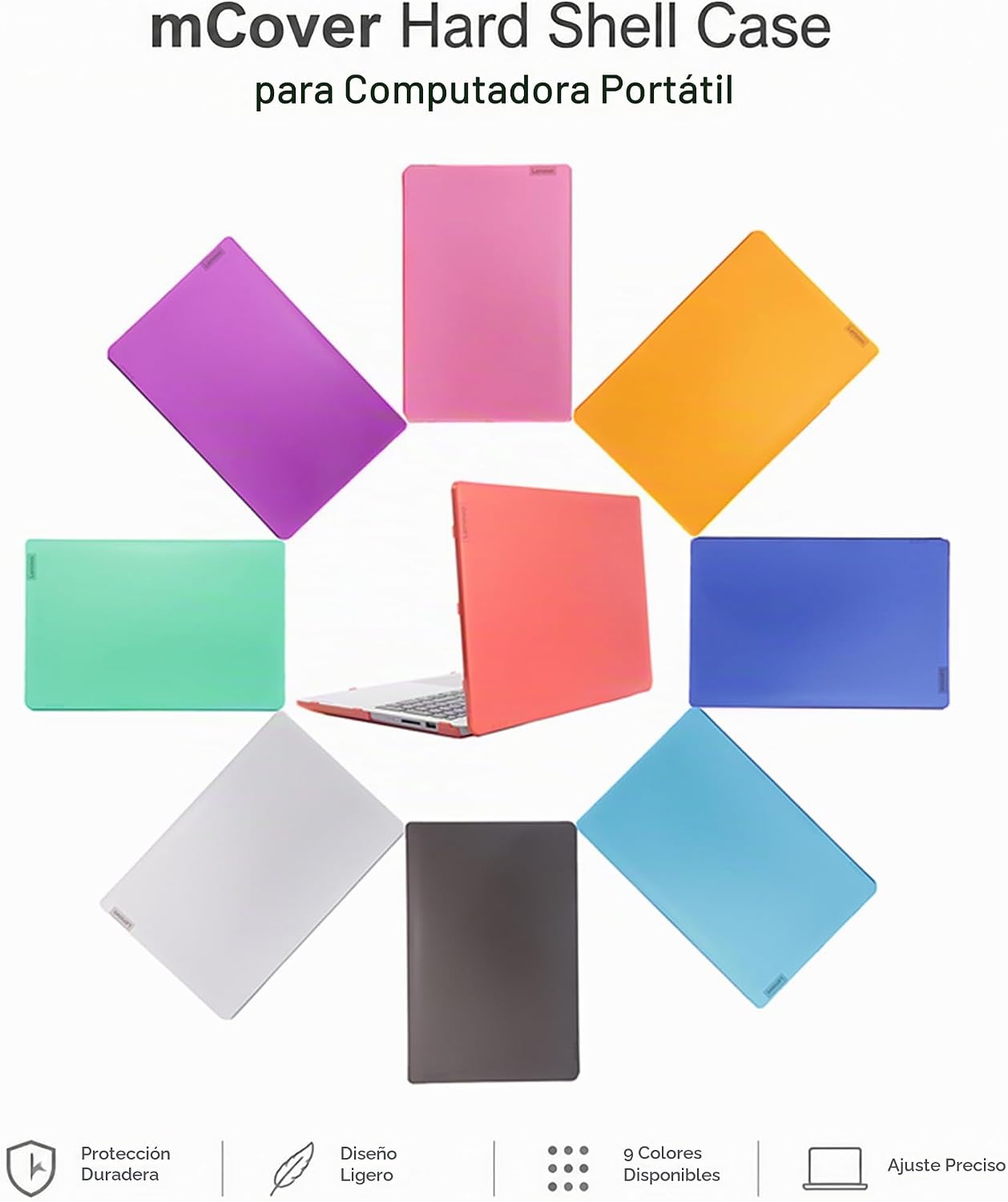 mCover Funda compatible solo para Lenovo IdeaPad 1 Series 2022-2024...
