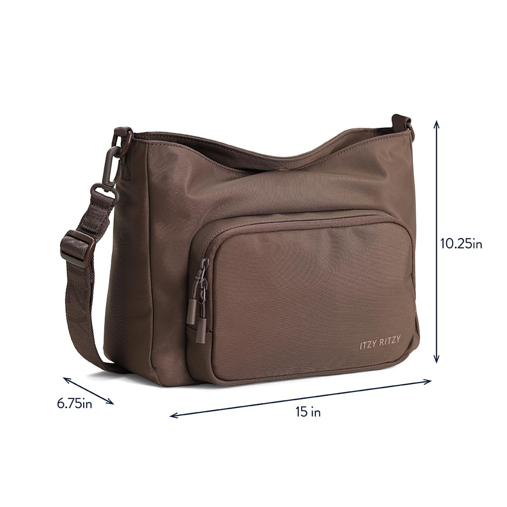 Itzy Ritzy Belong Cargo Caddy Organizador de cochecito y bolsa cruzada