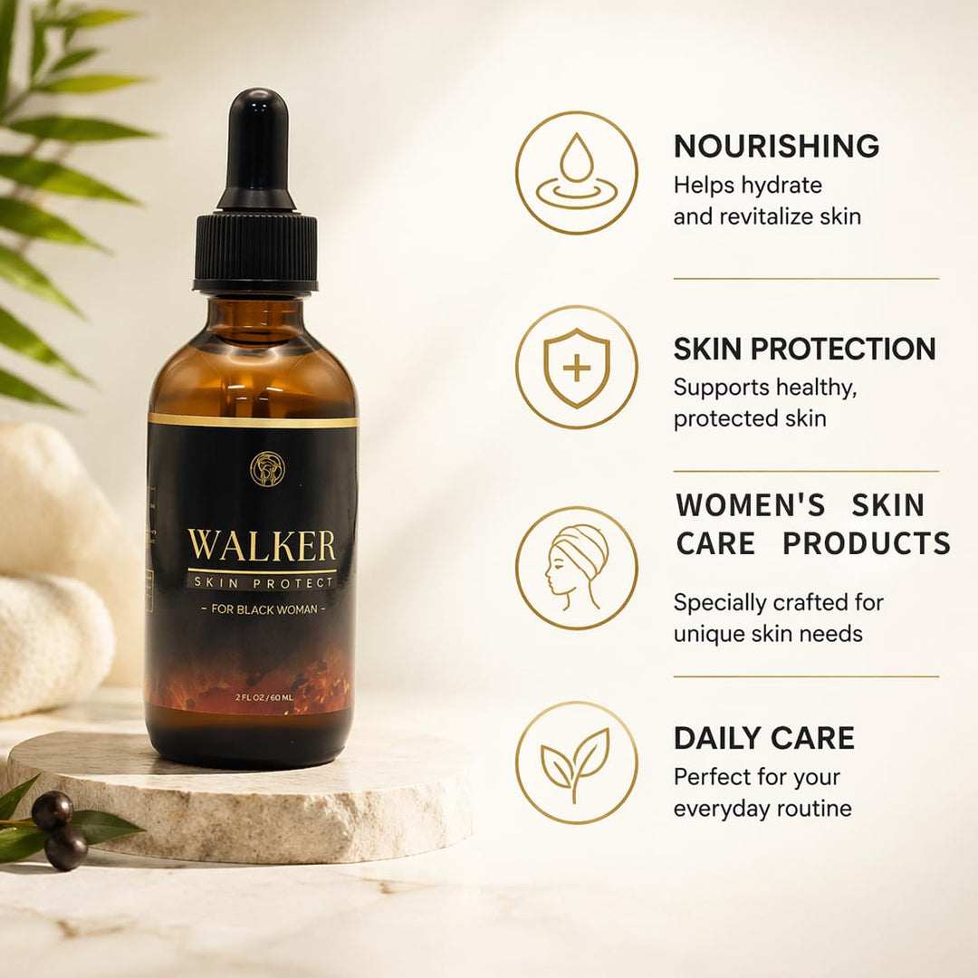 Walker Skin Protect Serum: Suero facial reafirmante natural\u2014Te...