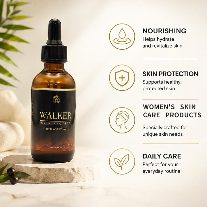 Walker Skin Protect Serum: Suero facial reafirmante natural\u2014Te...