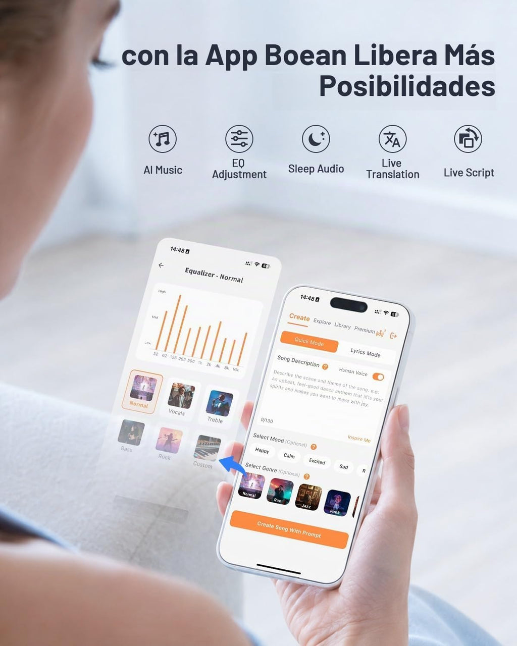 Auriculares de conducción ósea PSIER, modo MP3 impermeable IPX8 para
