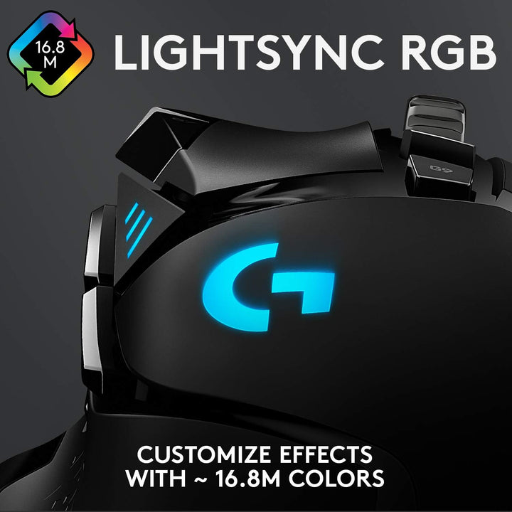 Logitech G 502 HERO Ratón para juegos con cable de alto rendimiento...