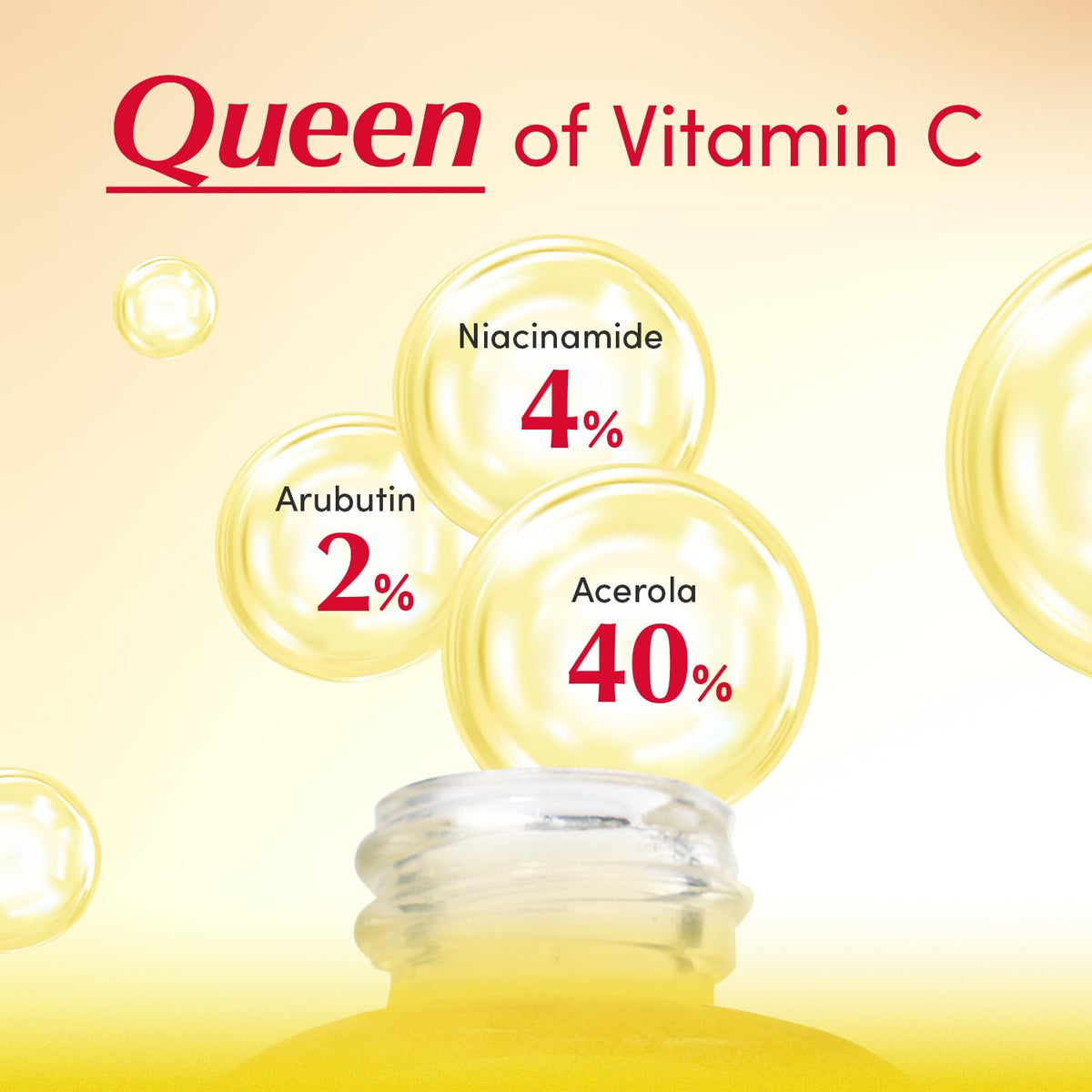 EQQUALBERRY Suero iluminador de vitaminas Suero