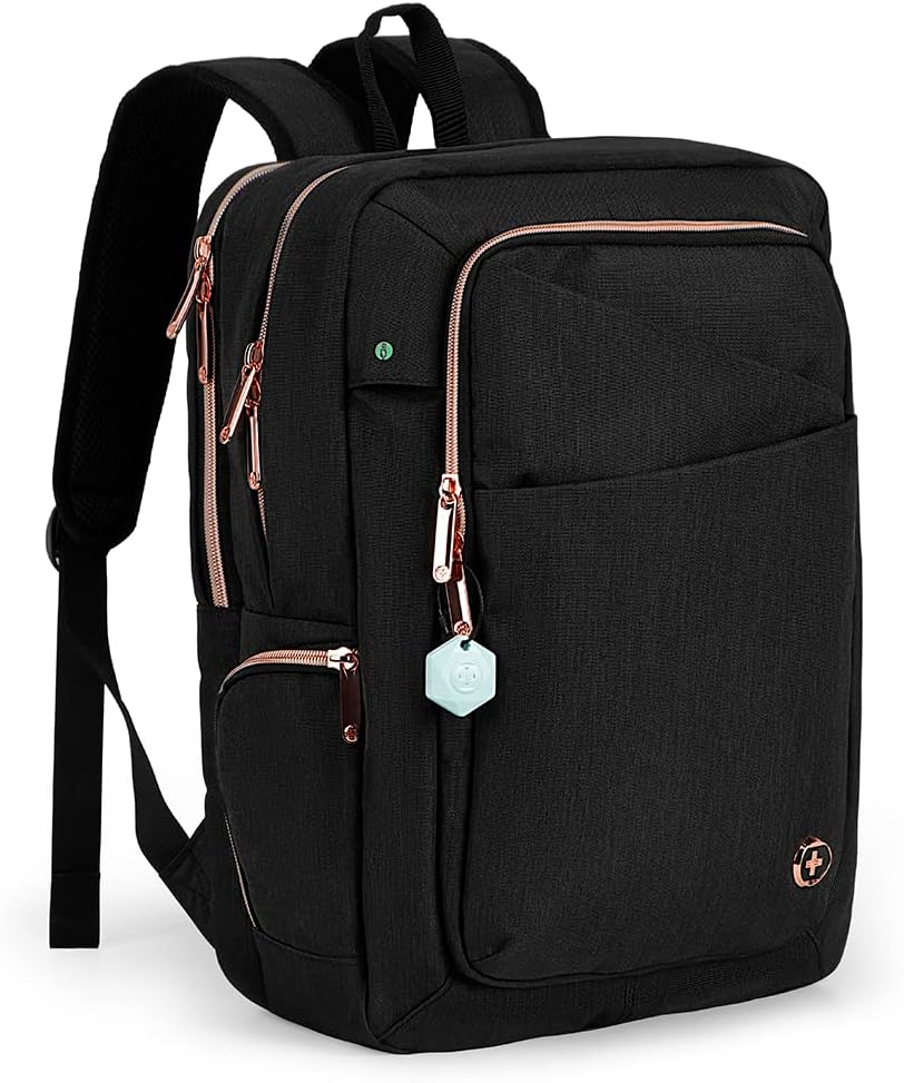 Swissdigital Mochila para computadora portátil de negocios de diseñ...