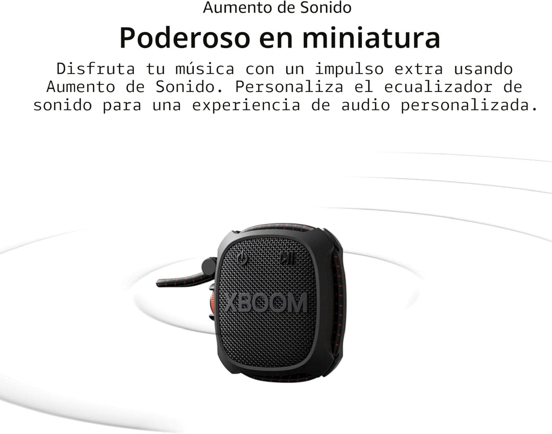 Altavoz inalámbrico LG XG2T XBOOM Go con sonido potente y hasta 10...