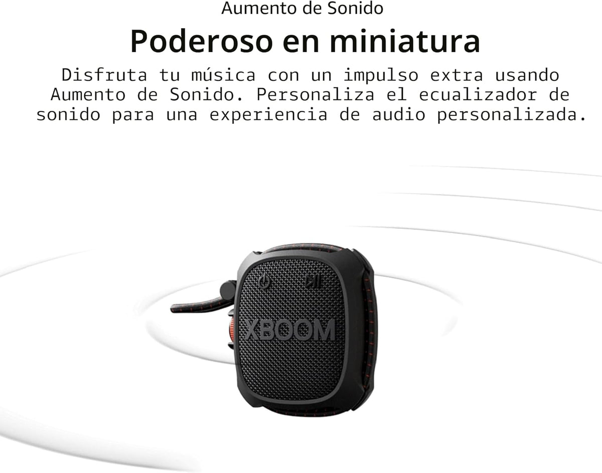 Altavoz inalámbrico LG XG2T XBOOM Go con sonido potente y hasta 10...
