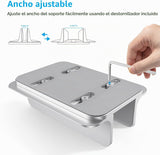 Omoton Soporte vertical para computadora portátil, soporte de alumi...