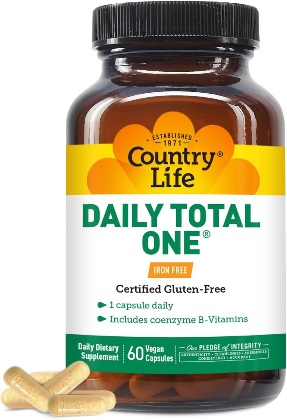 Country Life Daily Total One Multivitamínico, Complejo multivitamín...