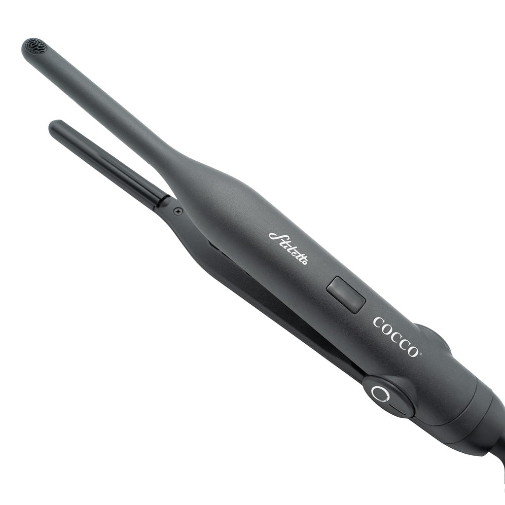 COCCO Stiletto 3/10" Iron, Advanced Ceramic Tourmaline Technology,...