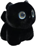 AI Smart Gato Negro Felpa Compañero Robot Hablando Gato