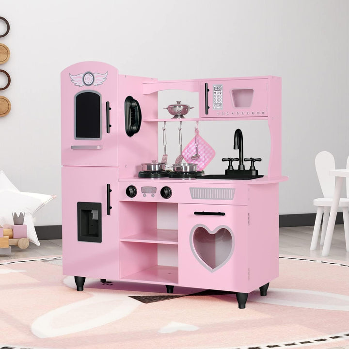 TaoHFE Cocina de Juguete, Juego de Cocina Rosa para Niñas, Juego de...