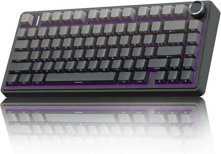 AULA Teclado mecánico inalámbrico F75 Pro, 75% teclado personalizad...