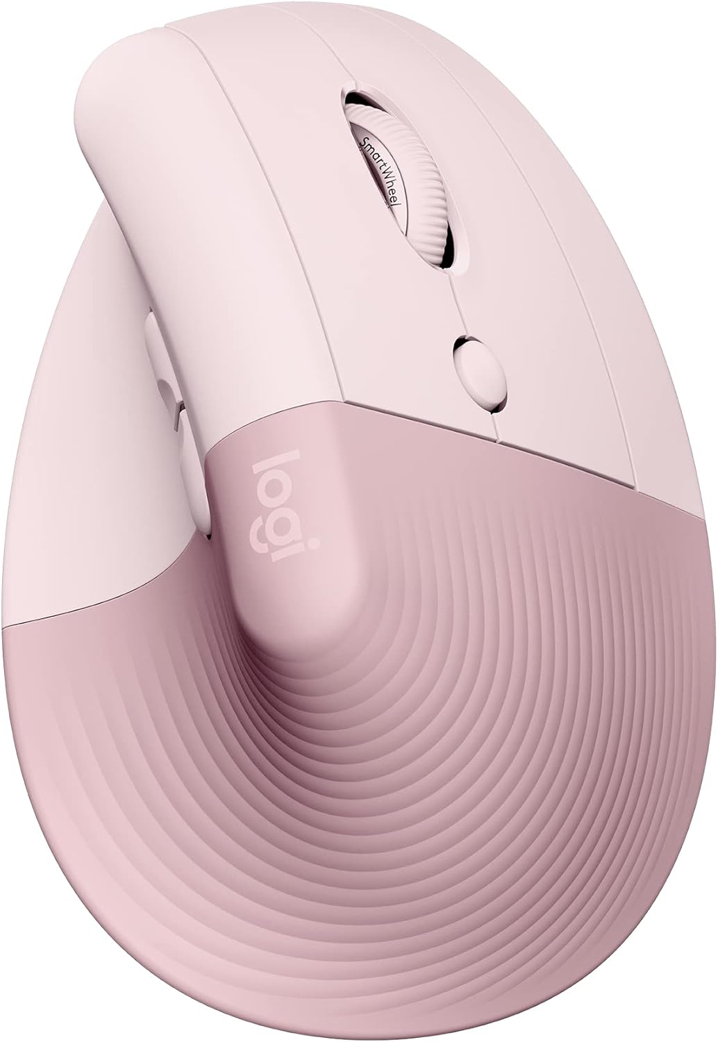 Logitech Lift - Mouse óptico, ergonómico y vertical, uso inalámbric...