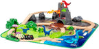 BRIO World Dinosaur Deluxe - Juego de 44 piezas con certificación FSC