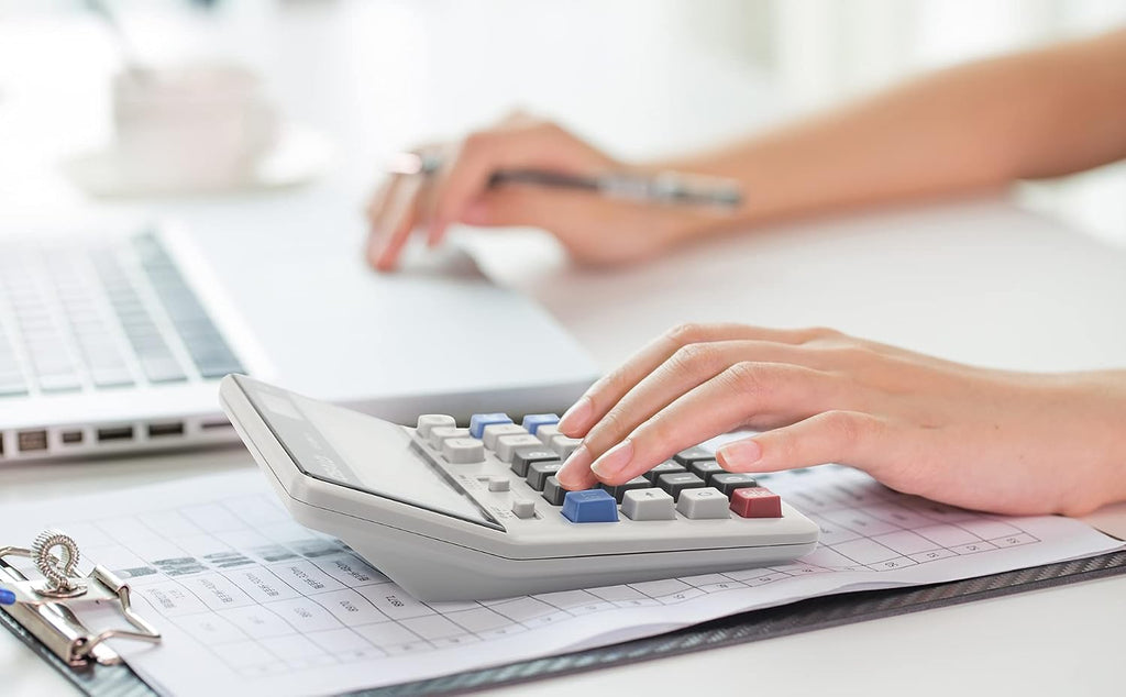 Calculadora de escritorio Contabilidad Pantalla extra grande Botones grandes Calculadora científica 401 Función Batería solar para estudiantes universitarios de oficina, escuela