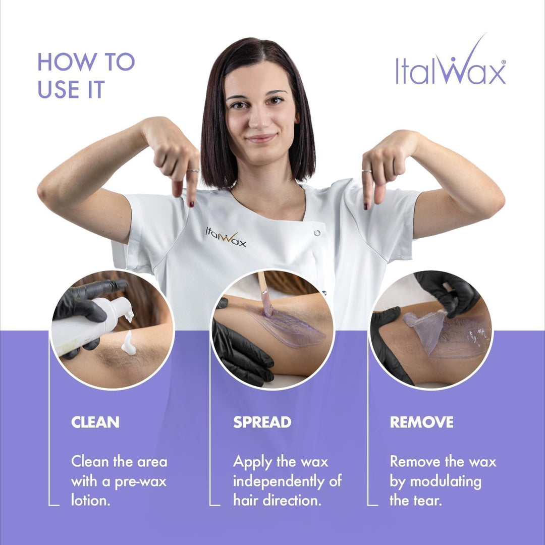 Italwax Top Line - Cuentas de cera dura de orquídea, 1.65 libras (2...