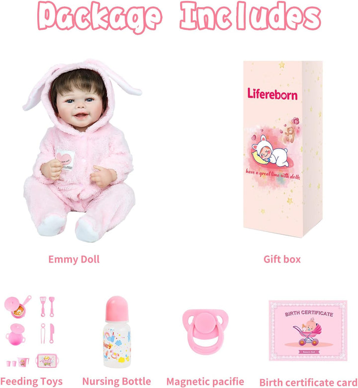 Babeviimt Muñecas Reborn realistas de bebé \u2014 Muñeca de bebé re...