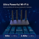 GL.iNet GL-AX1800(Flint) Router WiFi 6 - Router de Internet inalámb...