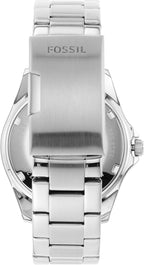 Reloj para mujer Fossil Riley Quartz de acero inoxidable con función multifuncional