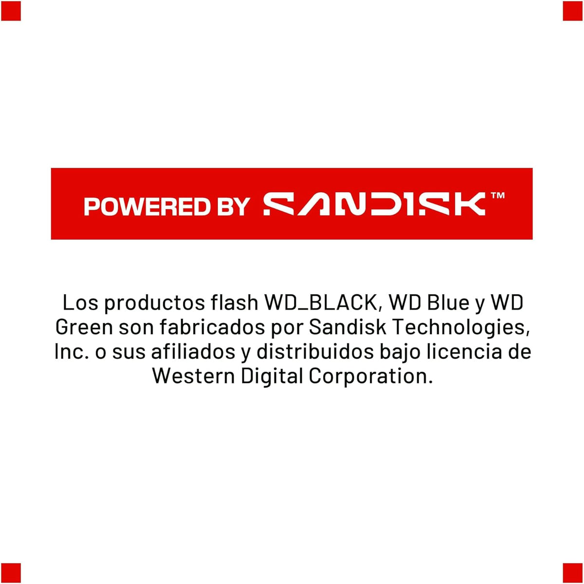 WD_Black SN8100 SSD NVMe de 2 TB - PCIe 5.0x4, M.2 2280, velocidad...