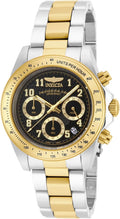 Reloj de cuarzo Invicta Speedway para hombre de acero inoxidable - 39 mm