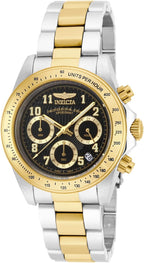 Reloj de cuarzo Invicta Speedway para hombre de acero inoxidable - 39 mm