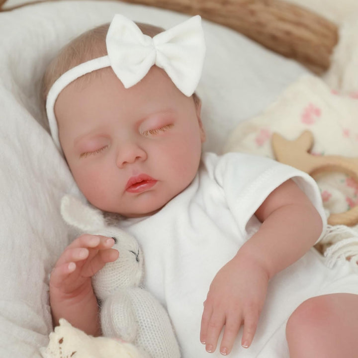 SCOM Muñeca Reborn de 18 pulgadas \u2013 Bebé dormido realista reci...