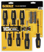 Dewalt DWHT65104 TOUGHSERIES™ Juego de destornilladores (27 piezas)