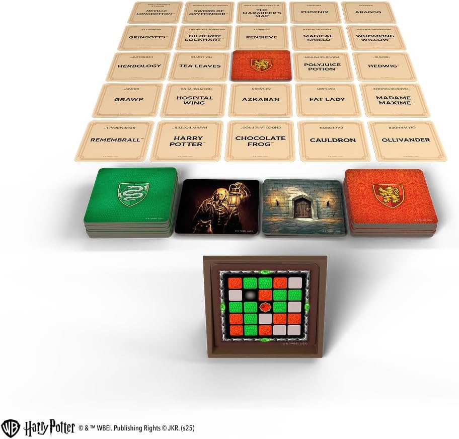 CGE Codenames: Regreso al juego de mesa Hogwarts