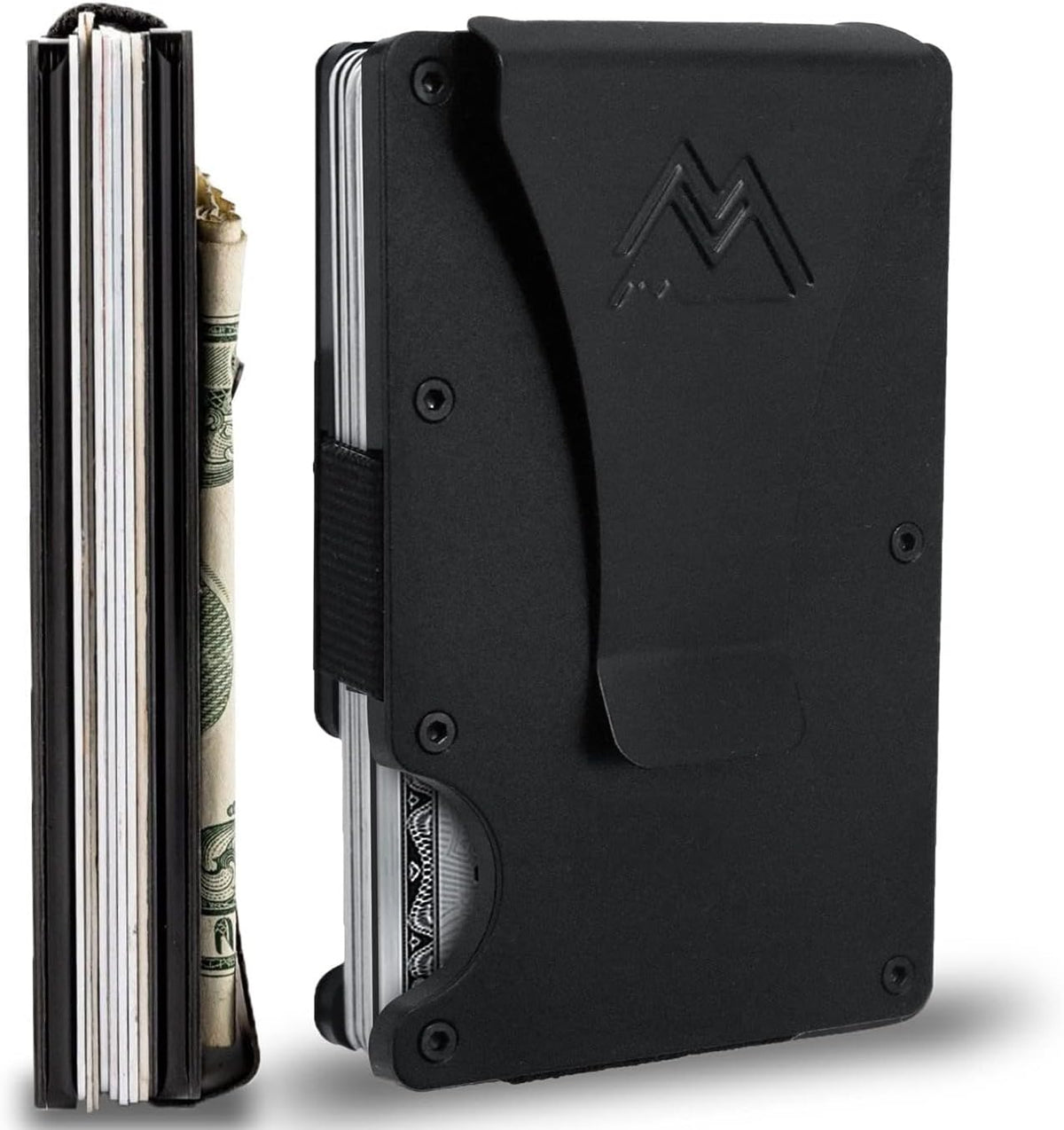 Mountain Voyage - Cartera minimalista para hombres y mujeres con cl...