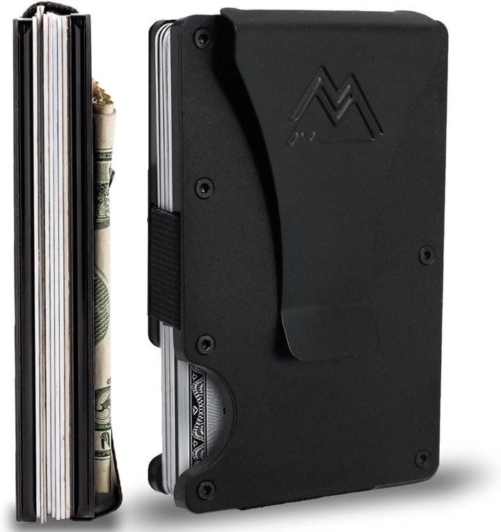 Mountain Voyage - Cartera minimalista para hombres y mujeres con cl...