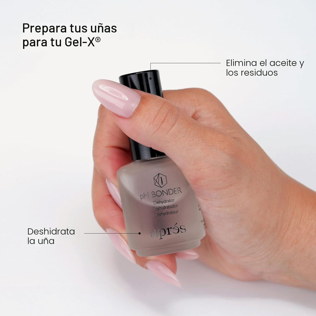 APRÉS Gel-X® - Paquete profesional de extensión de uñas - Gold Bott...