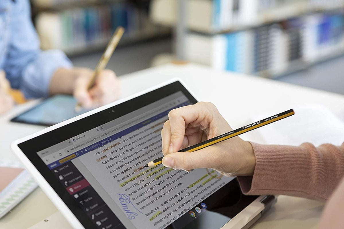 STAEDTLER Noris - Lápiz digital para pantallas táctiles: sin carga ni