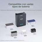 Renogy Controlador solar 60A 12/24/36/48V de la carga del Rover MPPT para