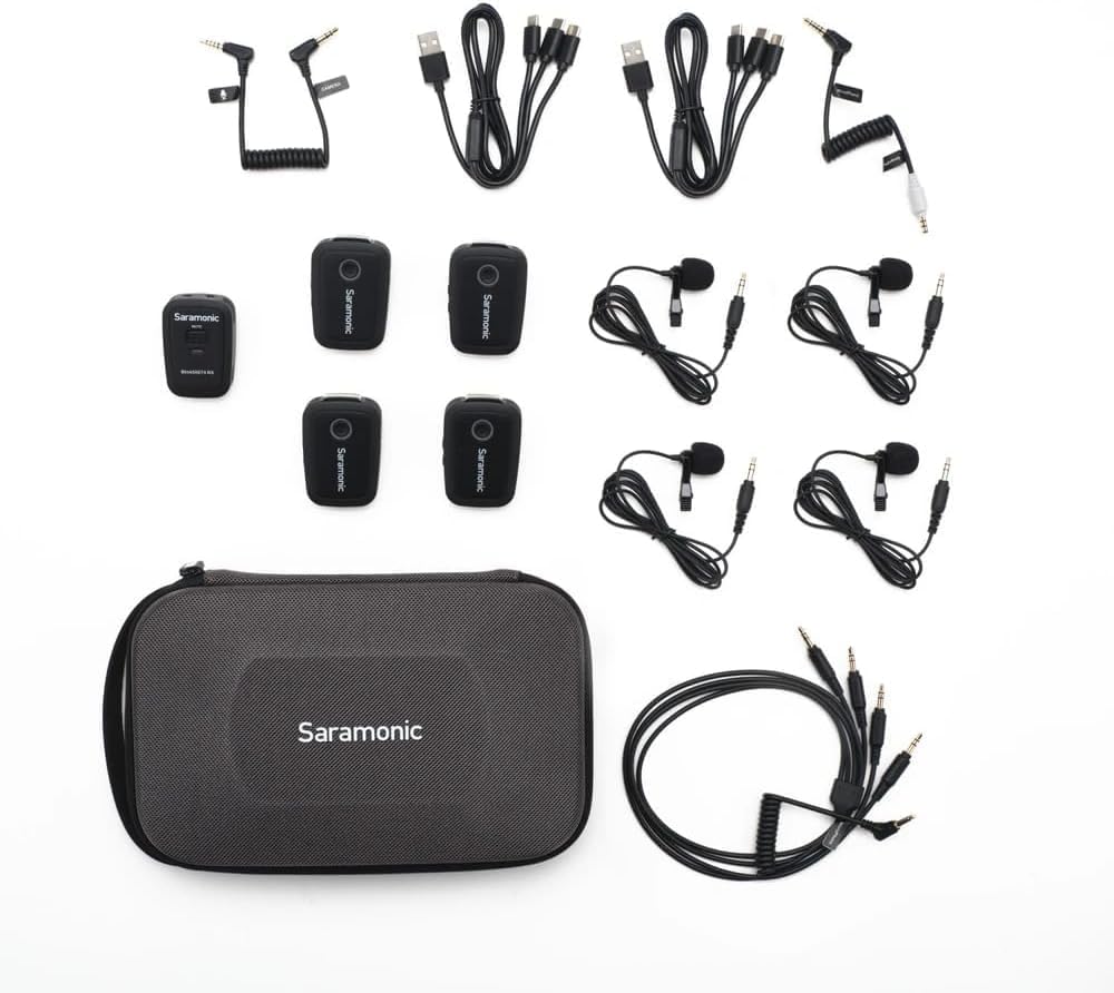 Saramonic Blink 500 T4 Sistema de micrófono inalámbrico Lavalier de...