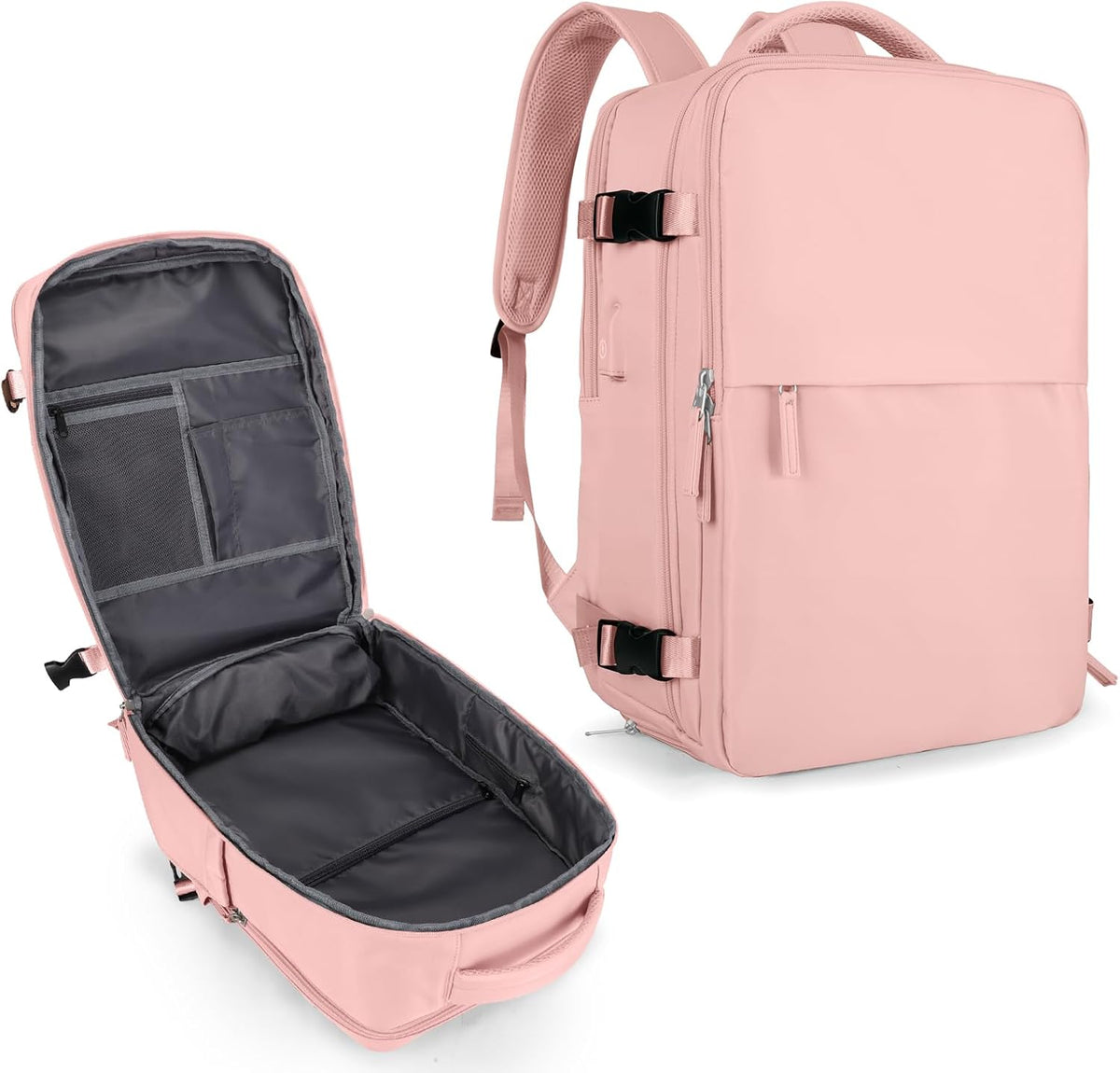 coowoz Mochila de mano para mujeres y hombres, rosa ( B - Pink ), Mochila de viaje-L