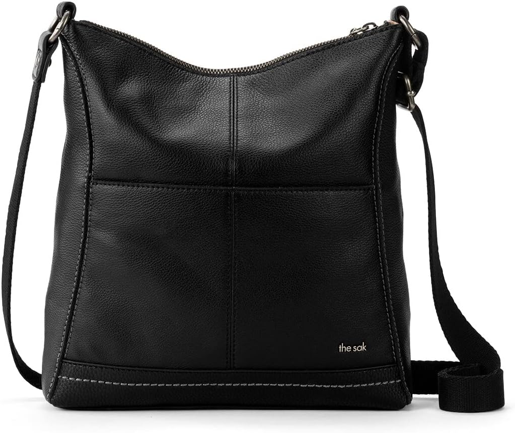 The Sak Lucia - Bolso bandolera de piel convertible con correa ajustable