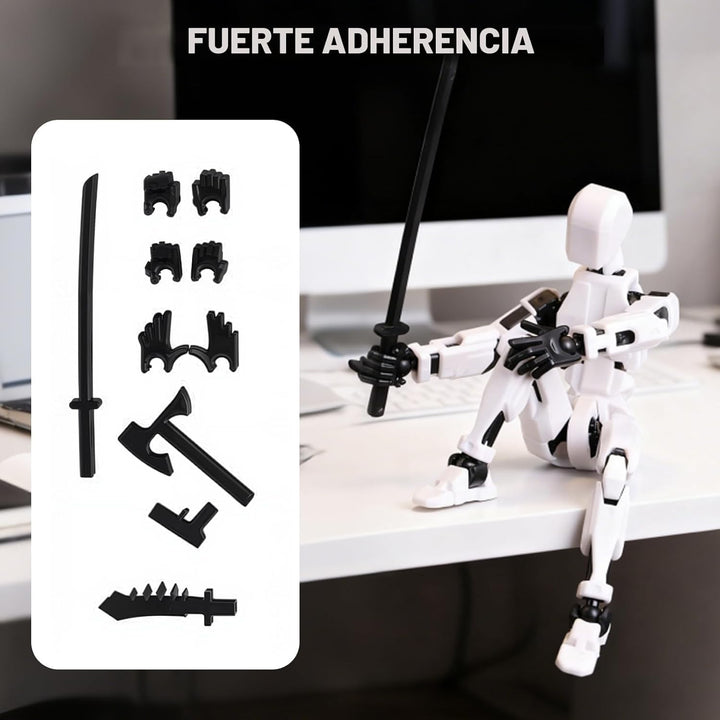 Juego de 6 figuras de acción Dummy13 (ensamblaje completado), figur...