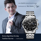 OLEVS Reloj multifunción para hombre, cronógrafo luminoso impermeable con