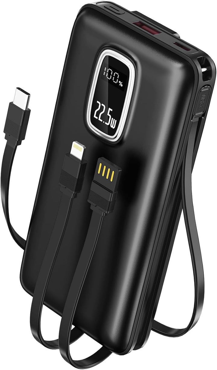 DXUN Cargador portátil de batería \u2013 Cargador de teléfono portá...