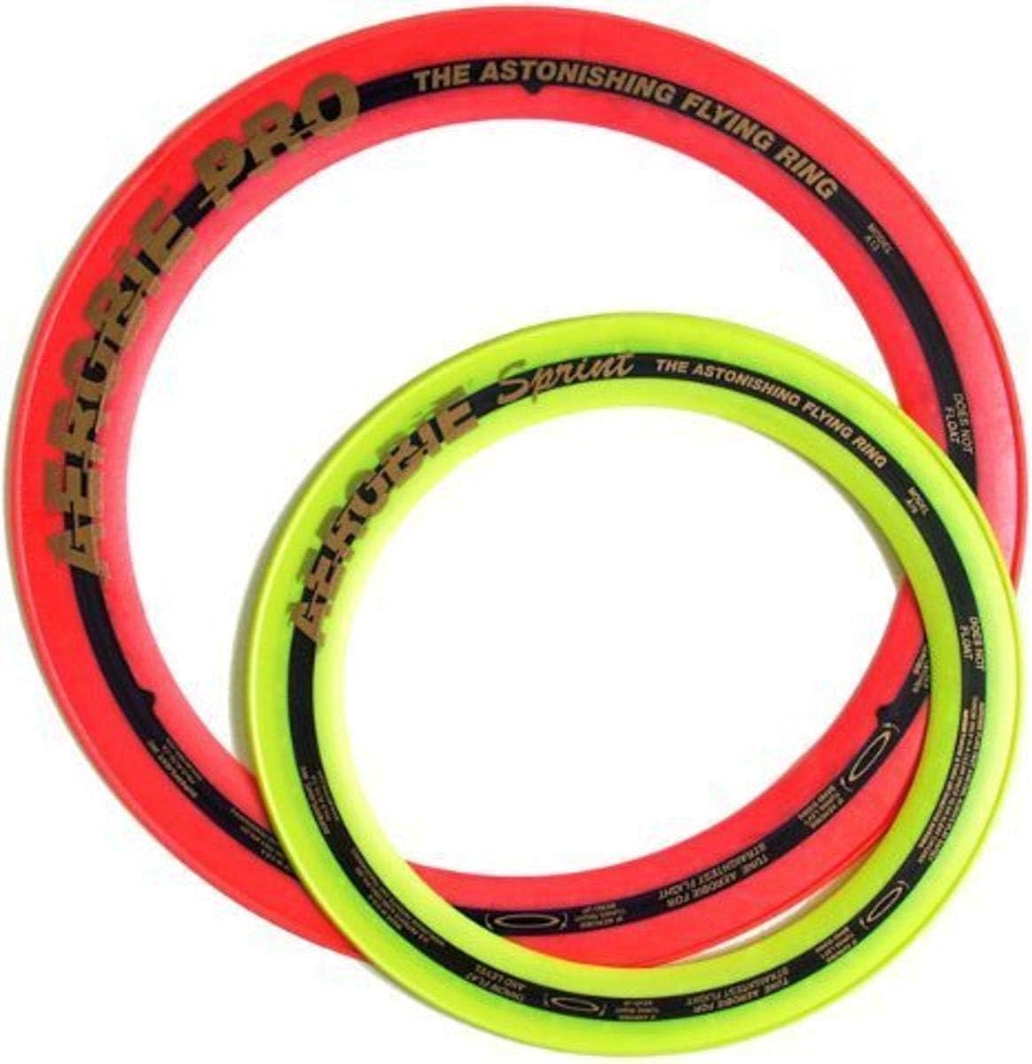 Aerobie Pro ring (13") y anillos Aerobie Sprint (10") Set – varios colores