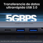 31.5'' USB C Hub Multiport adaptador HDMI 4K para MacBook Neo, iPad