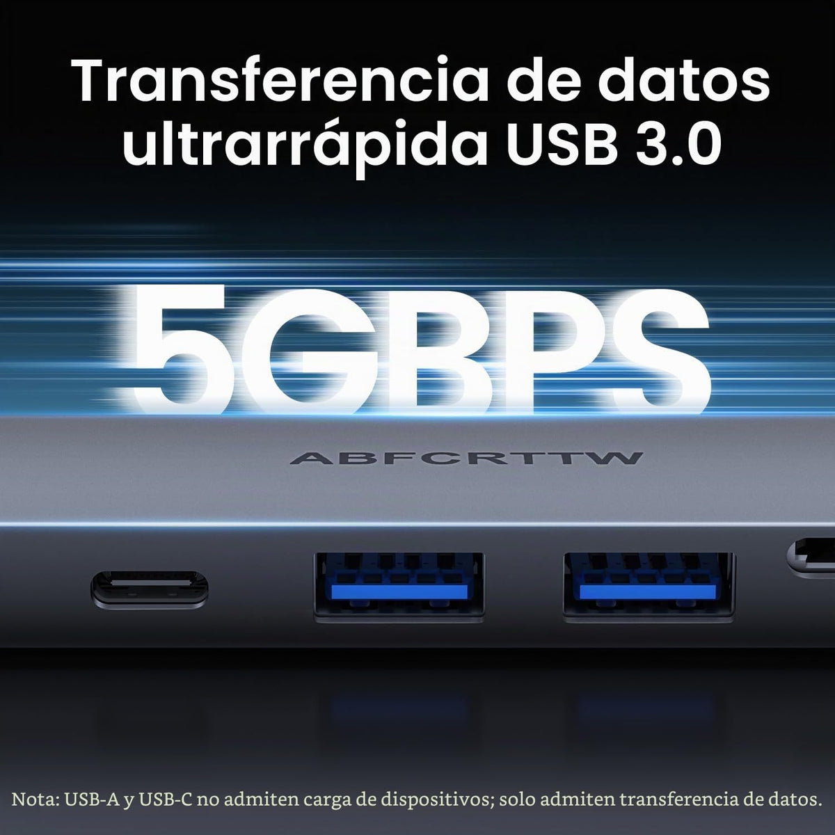 31.5'' USB C Hub Multiport adaptador HDMI 4K para MacBook Neo, iPad